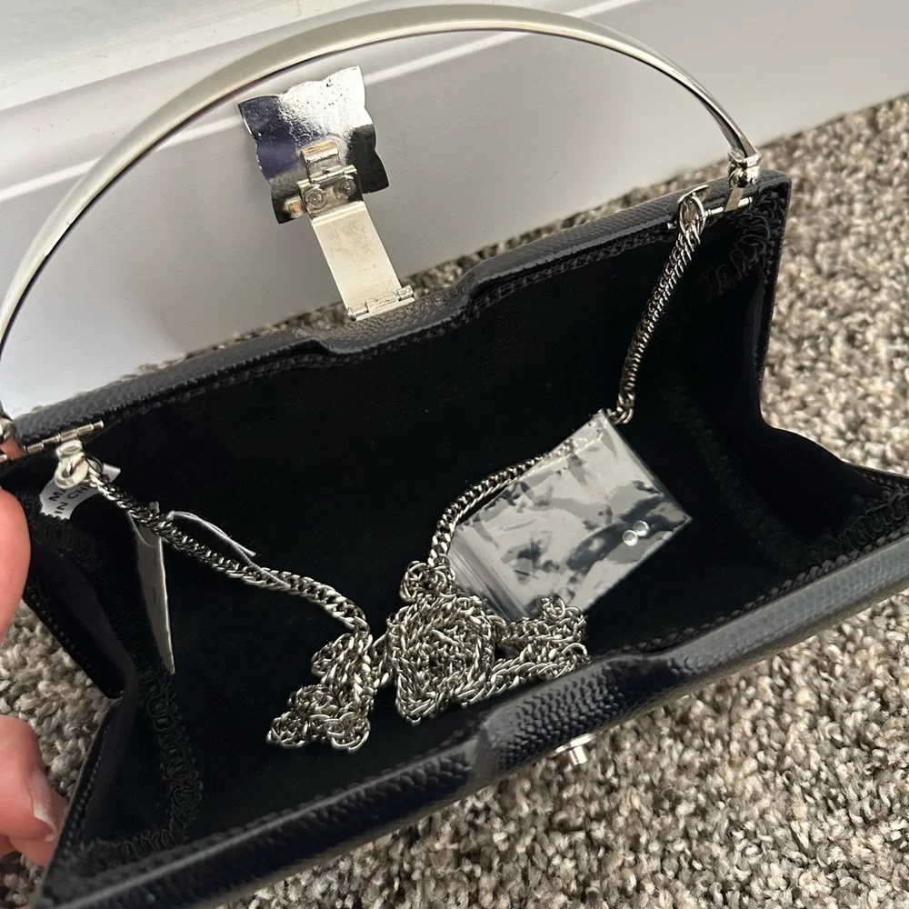 Black Evening Clutch - Picture 2 of 3